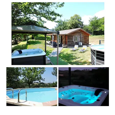 Дом отдыха Meleze - Piscine Privee - Jacuzzi Privatif