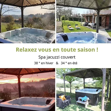 Vakantiehuis Meleze - Piscine Privee - Jacuzzi Privatif *